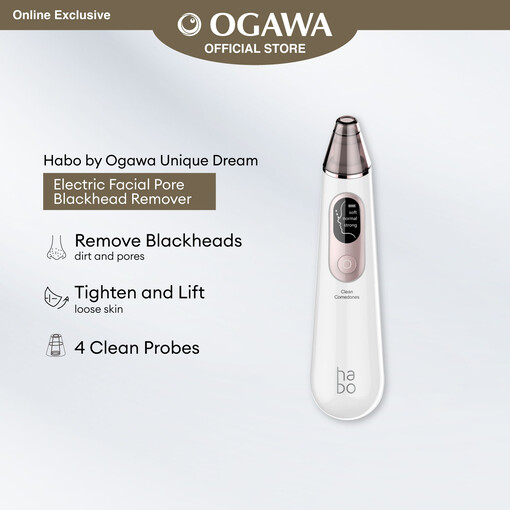 Habo By Ogawa Unique Dream Electric Facial Pore Blackhead Remover*